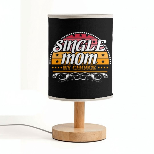 Single Mother Son Fabric Lamps