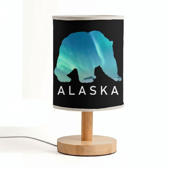 Alaska Gift USA Natur Bär Denali Grizzly Wald Fabric Lamps