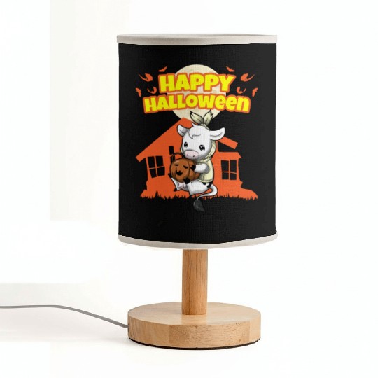 Happy Halloween Scary Funny Hallow's Eve Costume Fabric Lamps