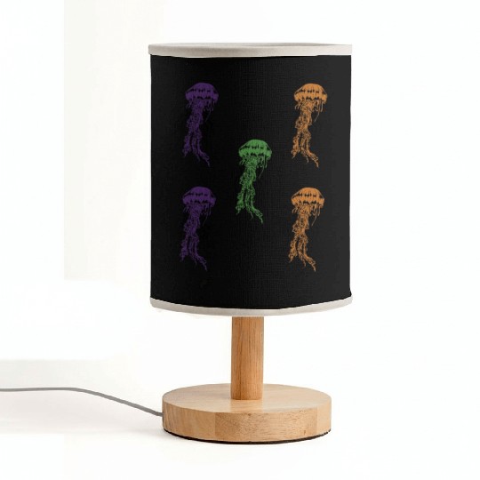 Jellyfish Fabric Lamps
