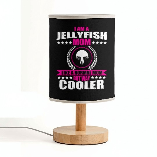 Funny Jellyfish Mom Fabric Lamps