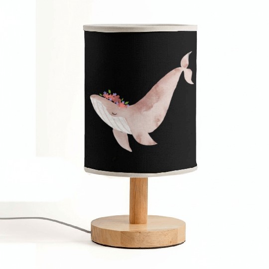 Whale Squad Whale lover Whale Graphics Fabric Lamps