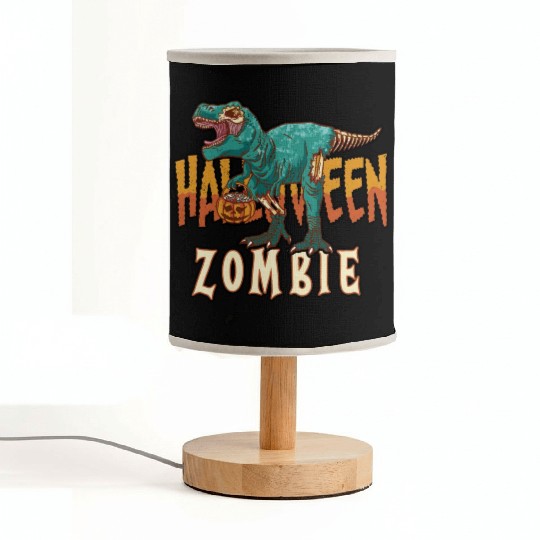 Halloween Boys Girls Dinosaur Skeleton Zombie T Fabric Lamps