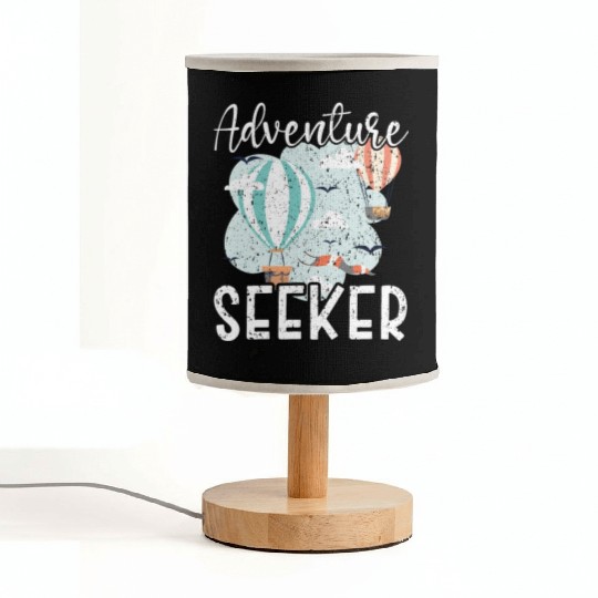 Adventure Seeker Hot Air Balloon Lover Aeronaut Fabric Lamps