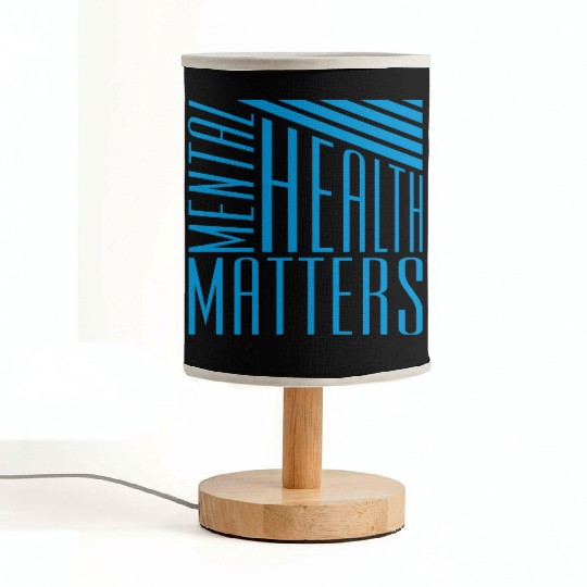 mental health matters quote Fabric Lamps