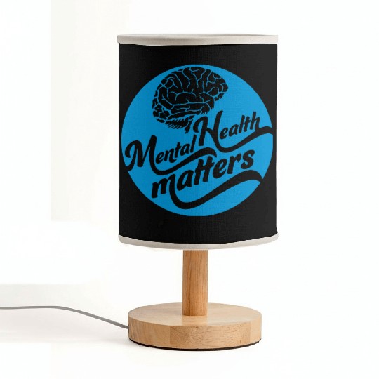 mental health matters quote Fabric Lamps