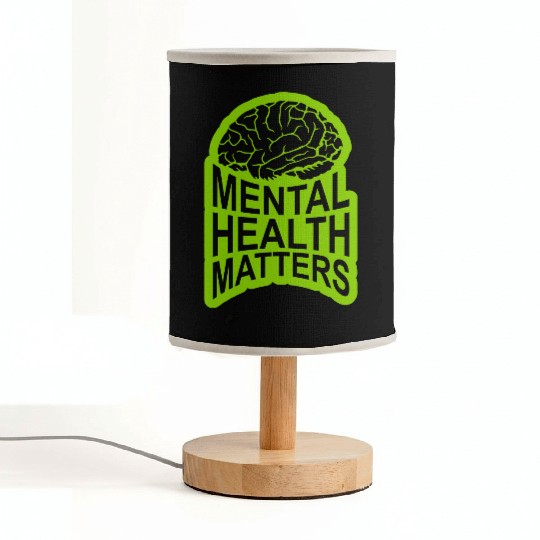 mental health matters quote Fabric Lamps