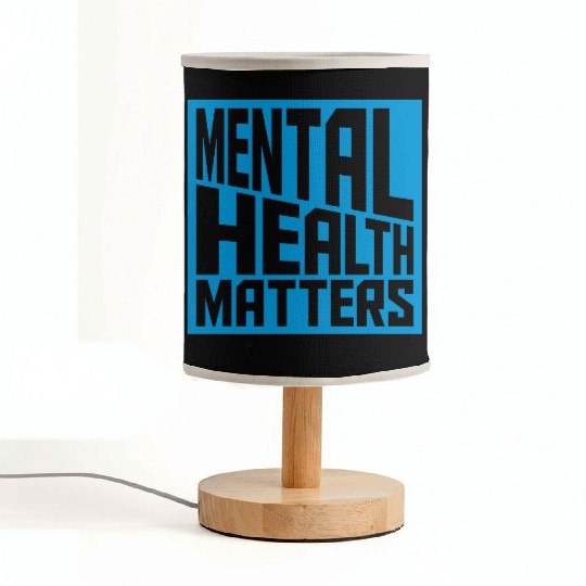 mental health matters quote Fabric Lamps