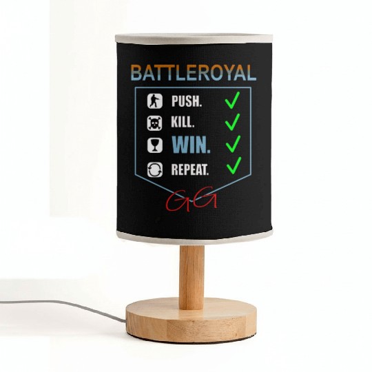 Battle Royal Gaming Design Fabric Lamps
