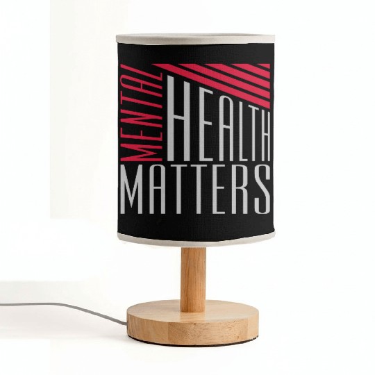 mental health matters quote Fabric Lamps