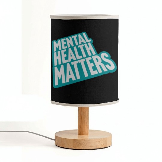 mental health matters quote Fabric Lamps