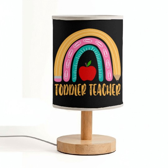Toddler Teacher Fabric Lamps