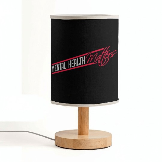 mental health matters quote Fabric Lamps