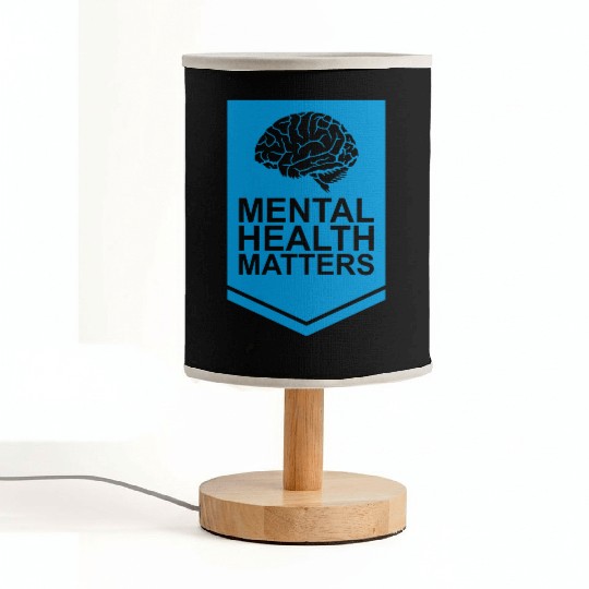 mental health matters quote Fabric Lamps