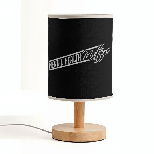 mental health matters quote Fabric Lamps