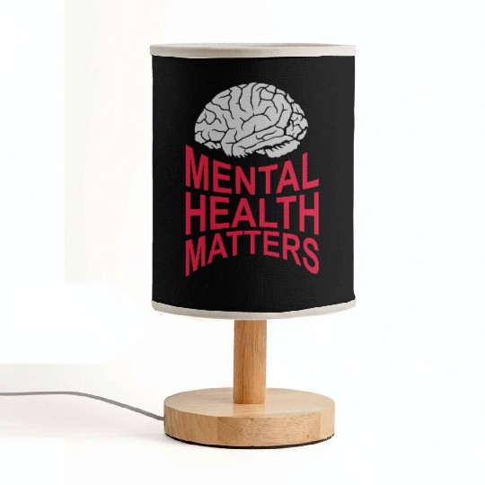 mental health matters quote Fabric Lamps
