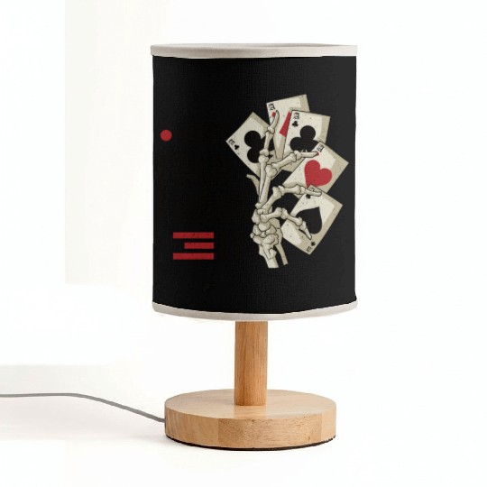 Poker Casino Poker Player Gambling Roulette Gift Fabric Lamps