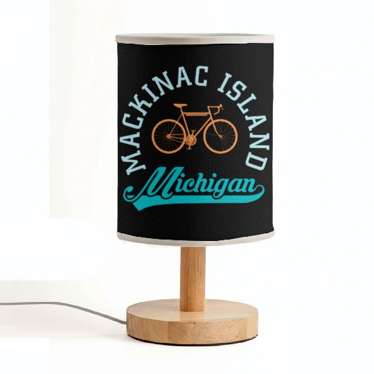 Mackinac Island Mi Souvenir Fabric Lamps