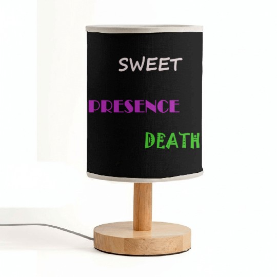SWEET PRESENCE DEATH Fabric Lamps