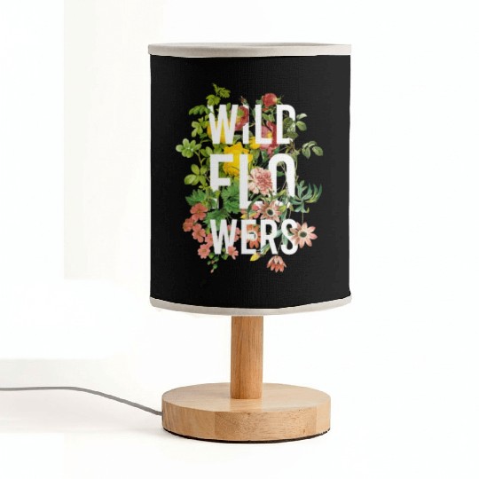 Wildflowers - nature lovers Fabric Lamps