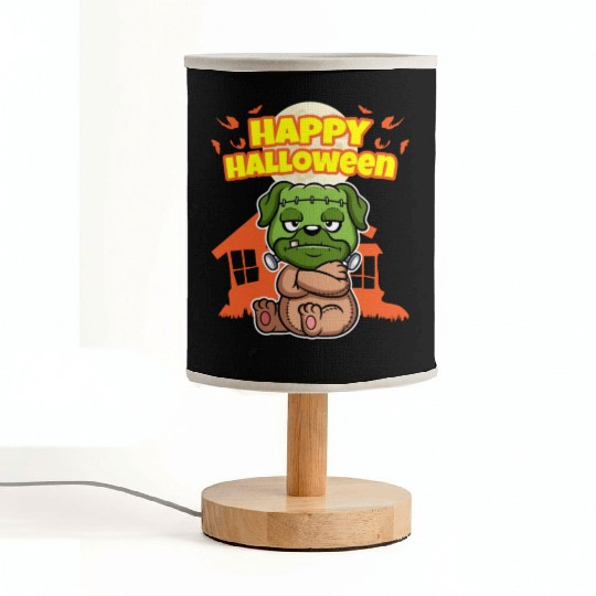 Happy Halloween Scary Funny Hallow's Eve Costume Fabric Lamps