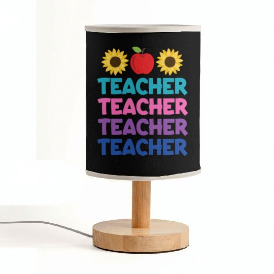 Funny Teacher svg, Teacher Appreciation svg, Kinde Fabric Lamps