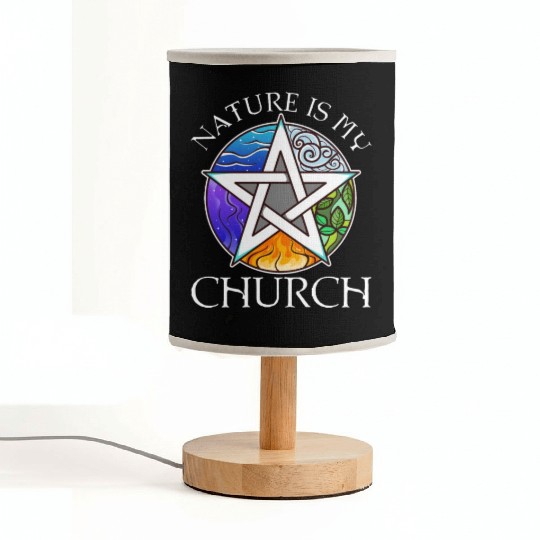 Nature Is My Church Fabric Lamps