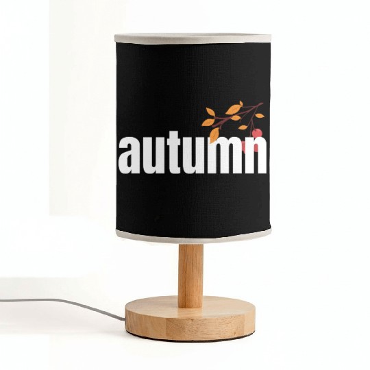Autumn Tree Orange Fall Leaves The Season Fabric Lamps