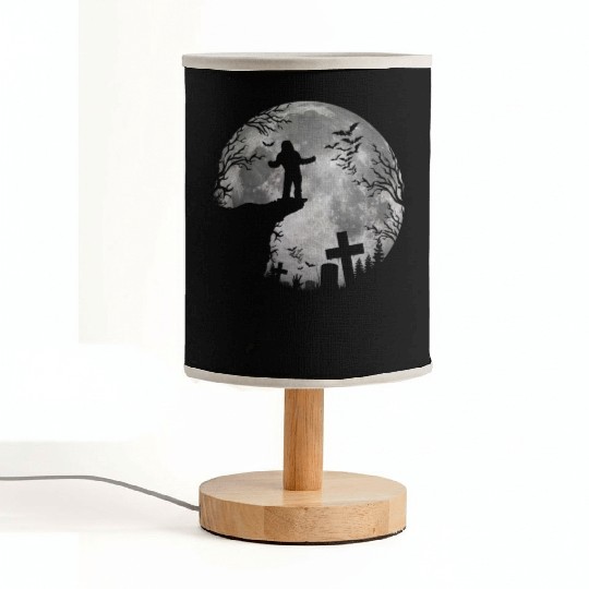 Halloween Werewolf Witchs Full Moon trick or treat Fabric Lamps
