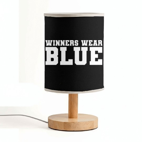 High School Musical EJ Winners Wear Blue Tank Fabric Lamps