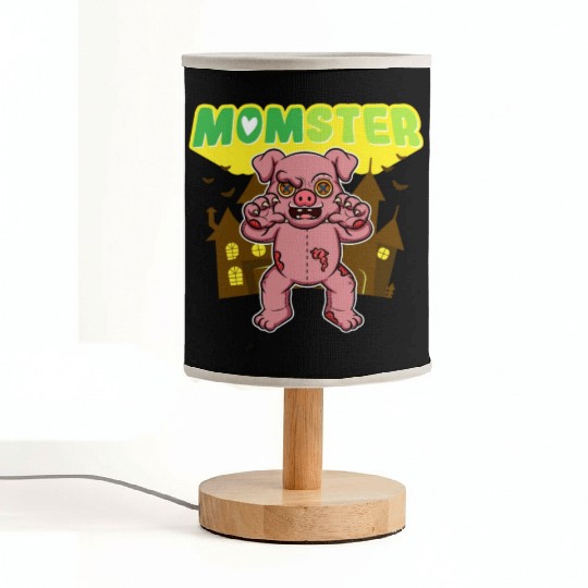 Momster Monster Mom Scary Halloween Mommy Costume Fabric Lamps