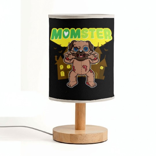 Momster Monster Mom Scary Halloween Mommy Costume Fabric Lamps