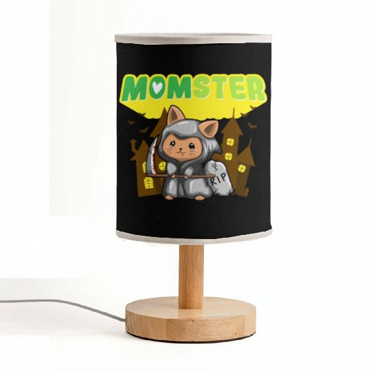 Momster Monster Mom Scary Halloween Mommy Costume Fabric Lamps