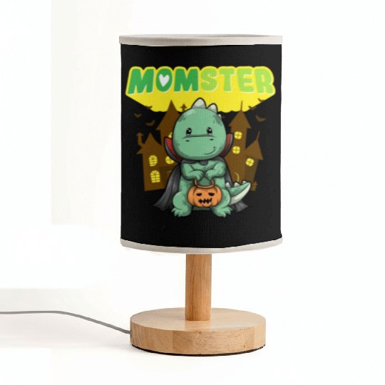 Momster Monster Mom Scary Halloween Mommy Costume Fabric Lamps