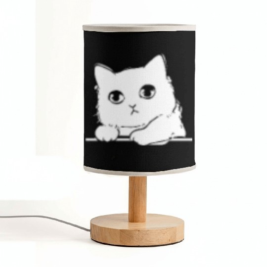 Cat Owner Cute Cat Lover Cute Cats I Cute Cat Fabric Lamps