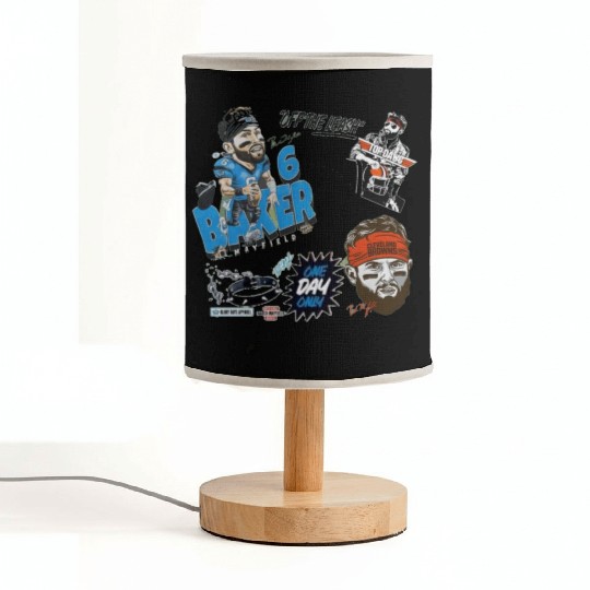 baker mayfield Fabric Lamps