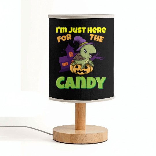 I'm Just Here For The Candy Scary Halloween Beast Fabric Lamps