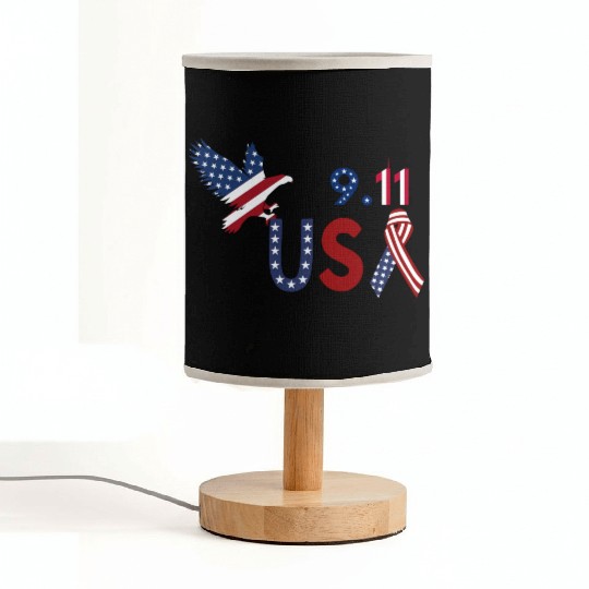 Patriot Day 9.11 Fabric Lamps