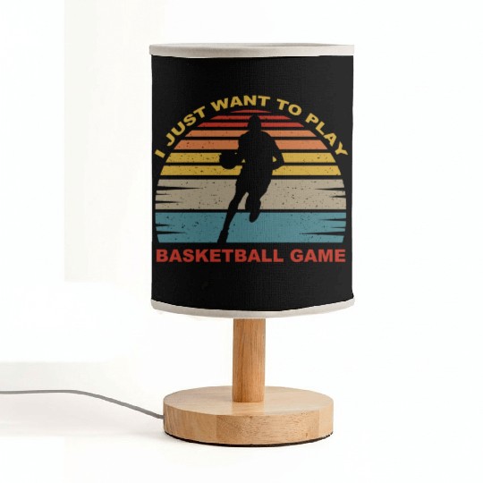 Basketball Lover Fabric Lamps