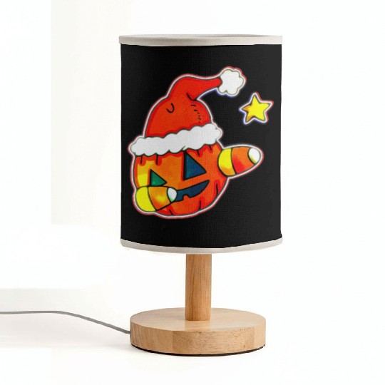 Jack O Lantern Dabbing Christmas Fabric Lamps