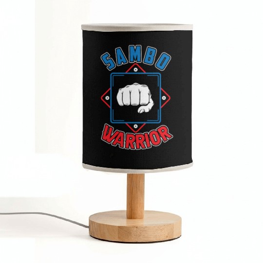 Sambo Warrior Coach Training Fighter Martial Arts Fabric Lamps