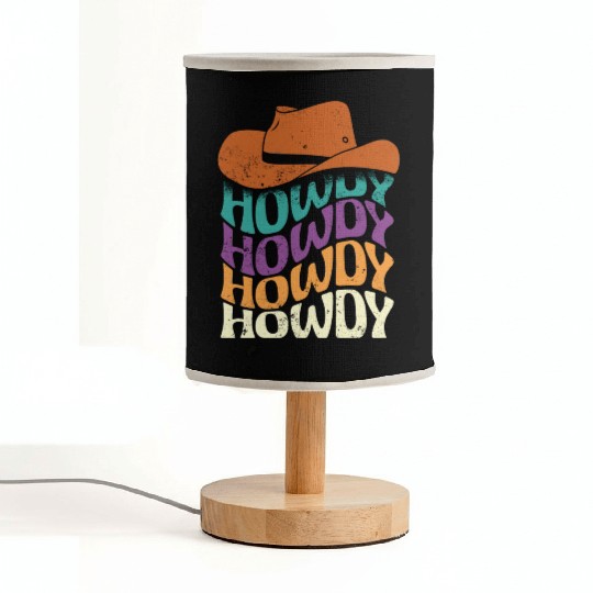 Howdy hippie style Fabric Lamps