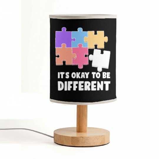Funny Autism Teacher Fabric Lamps