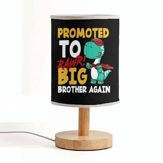 Dinosaur Brother Pregnant Superhero Fabric Lamps