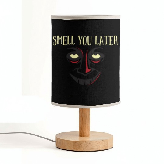 Smell You Later Scary Monster Face Halloween Fabric Lamps