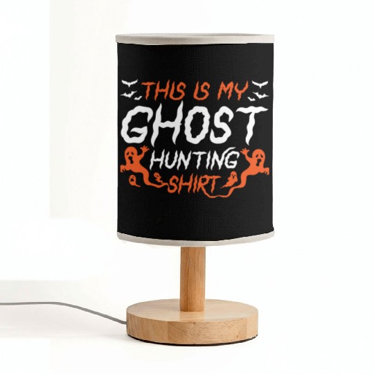 This Is My Ghost Hunting Fabric Lamps for Halloween Men
