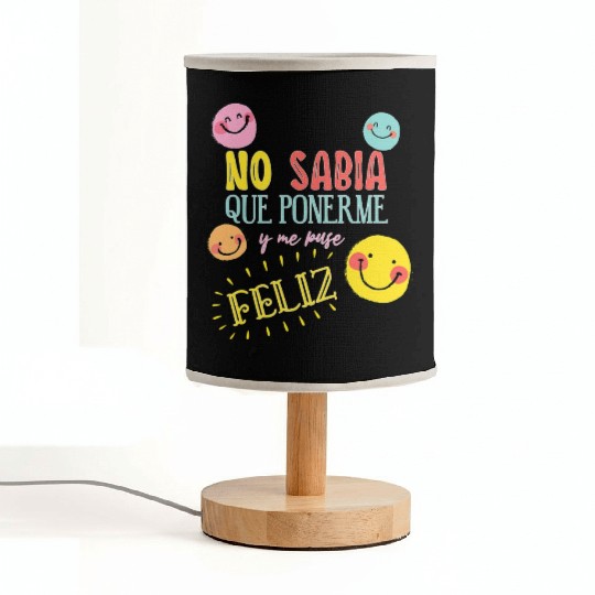Funny Spanish Teacher Maestra Fabric Lamps