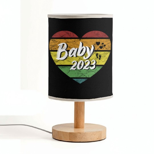 Baby 2023 newborn pregnancy retro Fabric Lamps