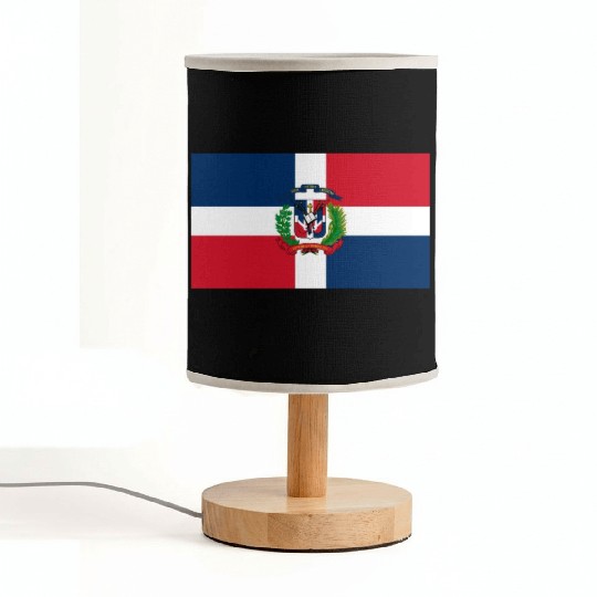 Dominican Republic flag phone case Fabric Lamps