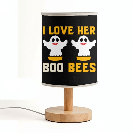 I love her Boo Bees Fabric Lamps